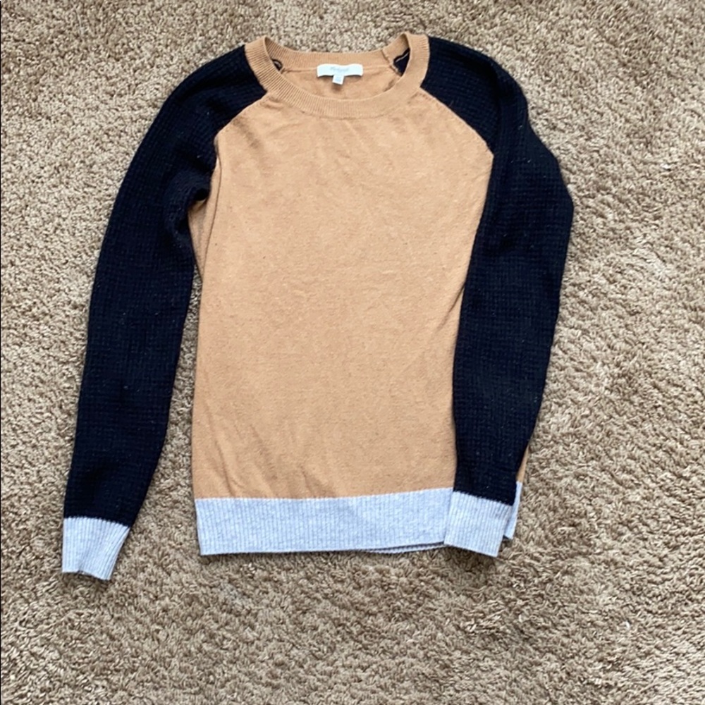 Madewell Tri-colored sweater